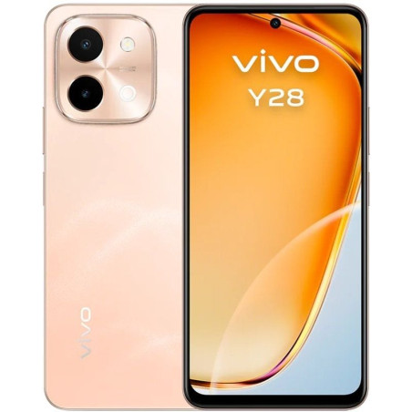 Smartphone vivo y28 4gb/ 128gb/ 6.68'/ naranja/ incluye cargador