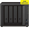 Nas synology diskstation ds923+/ 4 bahías 3.5'- 2.5'/ 8gb ddr4/ formato torre