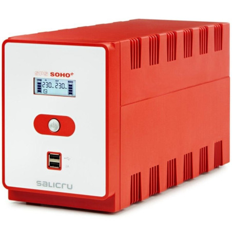 Sai línea interactiva salicru sps 2200 soho+/ 2200va-1200w/ 4 salidas/ formato torre
