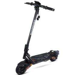 Patinete eléctrico smartgyro rockway pro evo certificado/ motor 1000w/ ruedas 10'/ 25km/h/ autonomía 60km/ negro