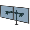 Soporte para 2 monitores fellowes 8502601/ hasta 8kg