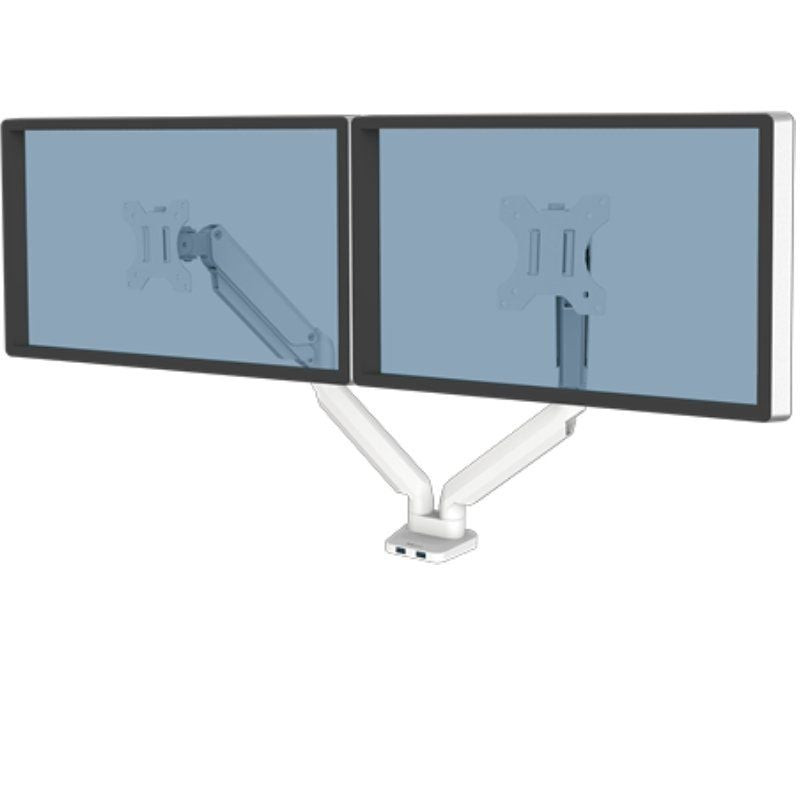 Soporte para 2 monitores fellowes 8056301/ hasta 8kg