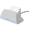 Estación de recarga rápida trust gaming gxt 255 para ps5/ blanco