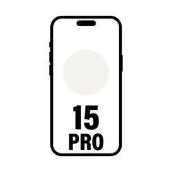 Smartphone apple iphone 15 pro 1tb/ 6.1'/ 5g/ titanio blanco