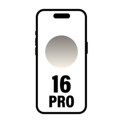 Smartphone apple iphone 16 pro 128gb/ 6.3'/ 5g/ titanio natural