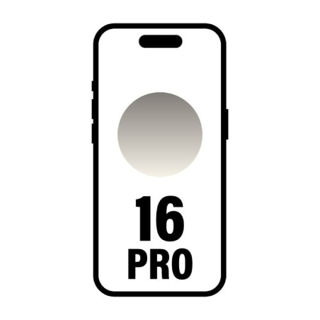 Smartphone apple iphone 16 pro 128gb/ 6.3'/ 5g/ titanio natural