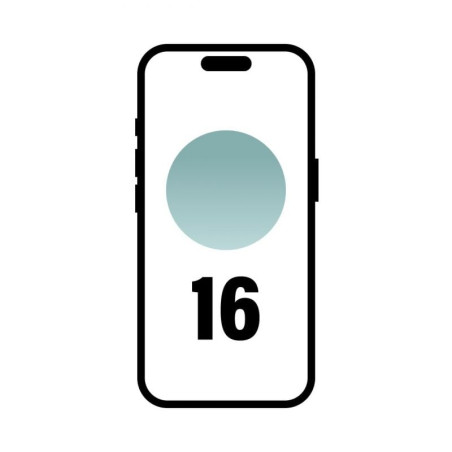 Smartphone apple iphone 16 512gb/ 6.1'/ 5g/ verde azulado