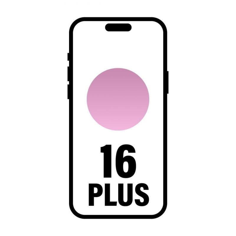 Smartphone apple iphone 16 plus 256gb/ 6.7'/ 5g/ rosa