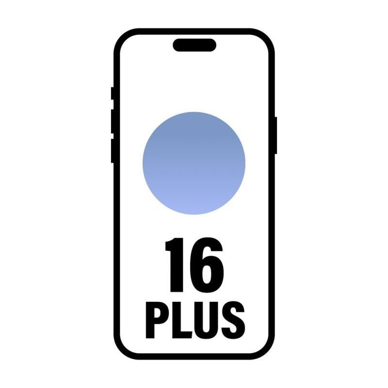 Smartphone apple iphone 16 plus 256gb/ 6.7'/ 5g/ azul ultramar