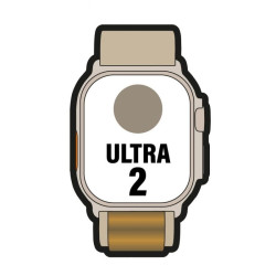 Apple watch ultra 2/ gps/ cellular/ 49mm/ caja de titanio/ correa loop alpine canela pequeña