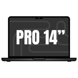 Apple macbook pro 14'/ m4 10-core cpu/ 24gb/ 1tb ssd/ 10-core gpu/ negro espacial