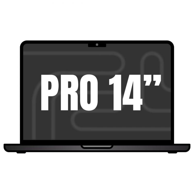 Apple macbook pro 14'/ m4 10-core cpu/ 24gb/ 1tb ssd/ 10-core gpu/ negro espacial