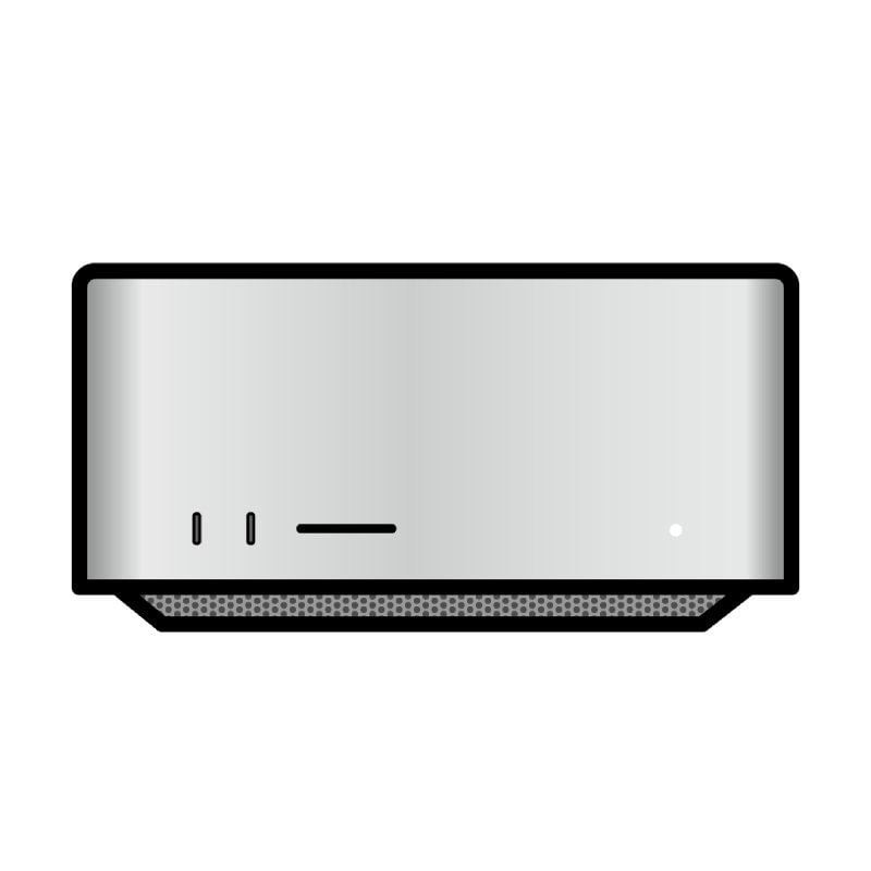 Apple mac studio m4 max 14-core cpu/ 32-core gpu/ 36gb ram/ 512gb ssd