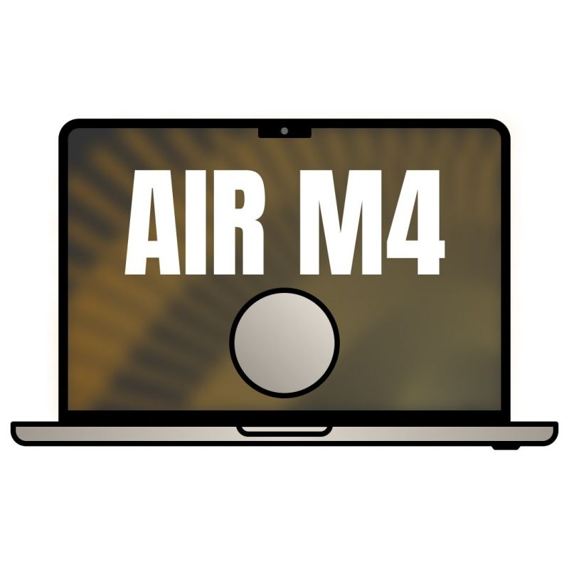 Apple macbook air 13,6'/ m4 10-core cpu/ 24gb/ 512gb ssd/  10-core gpu/ blanco estrella