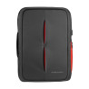 Mochila mars gaming mb2 para portátil hasta 17.3'/ puerto usb/ antirrobo/ impermeable/ gris y roja