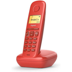 Teléfono inalámbrico gigaset a170/ rojo