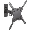 Soporte de pared extensible/ giratorio/ inclinable/ nivelable aisens wt42tsle-009 para tv de 13-42'/ hasta 20kg