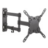 Soporte de pared extensible/ giratorio/ inclinable/ nivelable aisens wt42tsle-011 para tv de 13-42'/ hasta 20kg