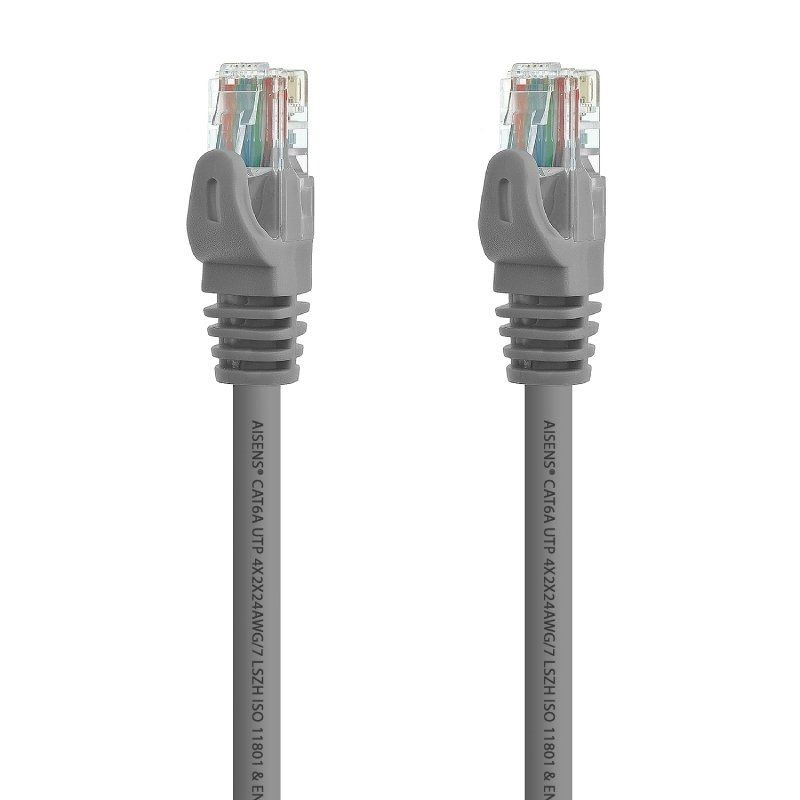 Cable de red rj45 utp aisens a145-0328 cat.6a/ 3m/ gris