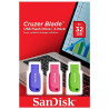 Pendrive 32gb sandisk cruzer blade pack 3 usb 2.0