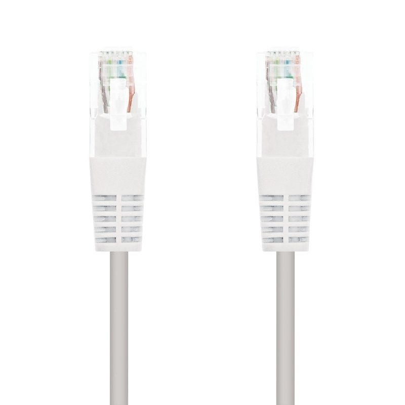 Cable de red rj45 utp nanocable 10.20.0402-w cat.6/ 2m/ blanco