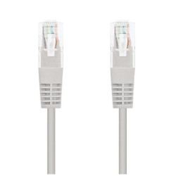 Cable de red rj45 utp nanocable 10.20.0100-l30 cat.5e/ 30cm/ gris