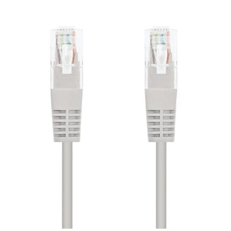 Cable de red rj45 utp nanocable 10.20.0100-l30 cat.5e/ 30cm/ gris