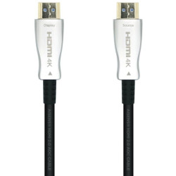 Cable hdmi 2.0 aoc 4k aisens a148-0379/ hdmi macho - hdmi macho/ 30m/ negro