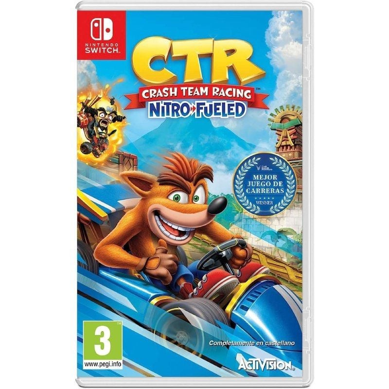 Juego para consola nintendo switch crash team nitro fueled
