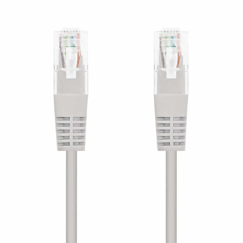 Cable de red rj45 utp nanocable 10.20.0415 cat.6/ 15m/ gris