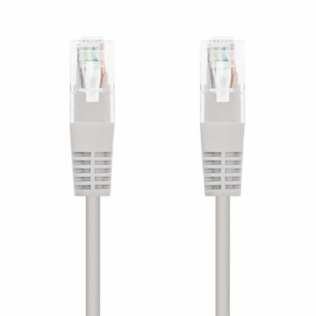 Cable de red rj45 utp nanocable 10.20.1302 cat.6/ 2m/ gris