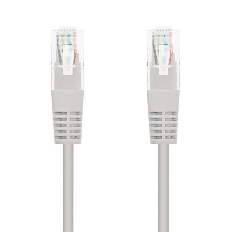 Cable de red rj45 utp nanocable 10.20.1310 cat.6/ 10m/ gris