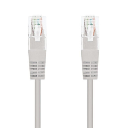 Cable de red rj45 utp nanocable 10.20.1300 cat.6/ 50cm/ gris
