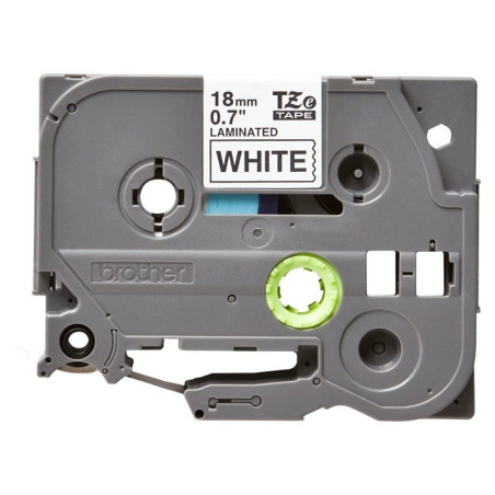 Cinta laminada original brother tze-241/ blanca