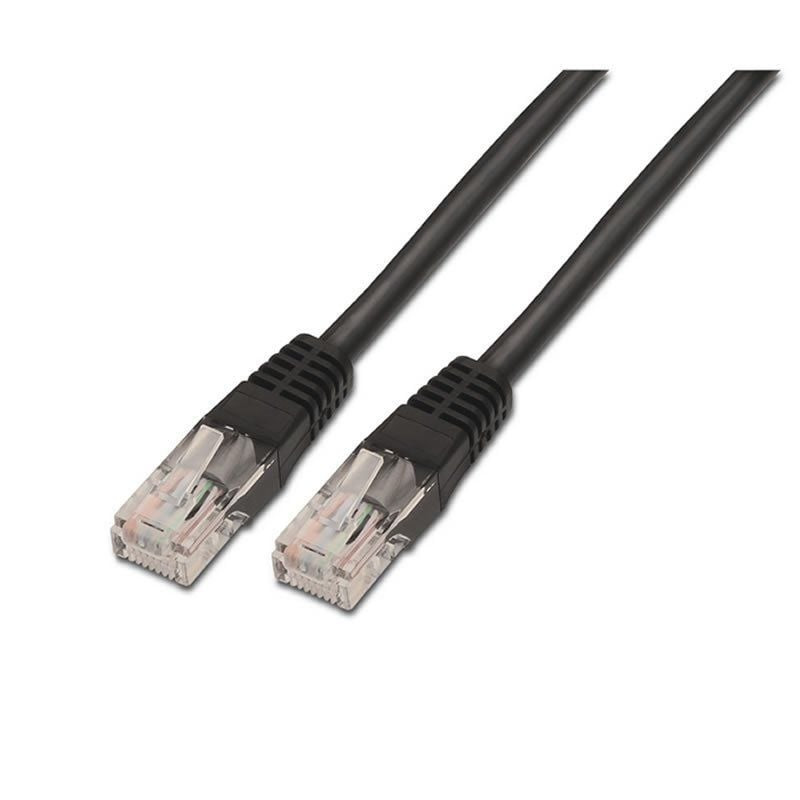 Cable de red rj45 utp aisens a133-0203 cat.5e/ 1m/ negro