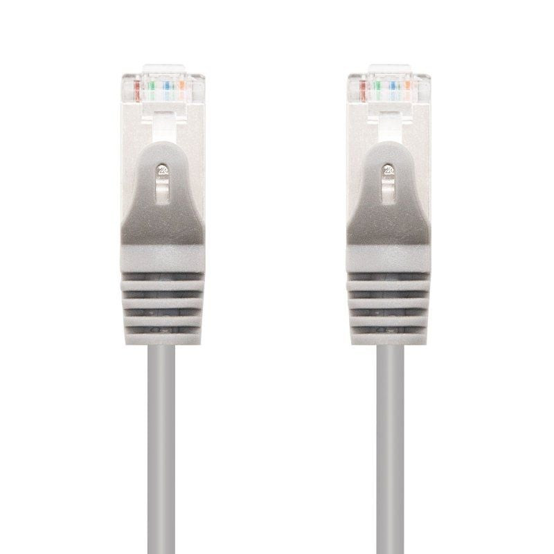 Cable de red rj45 ftp nanocable 10.20.0815 cat.6/ 15m/ gris