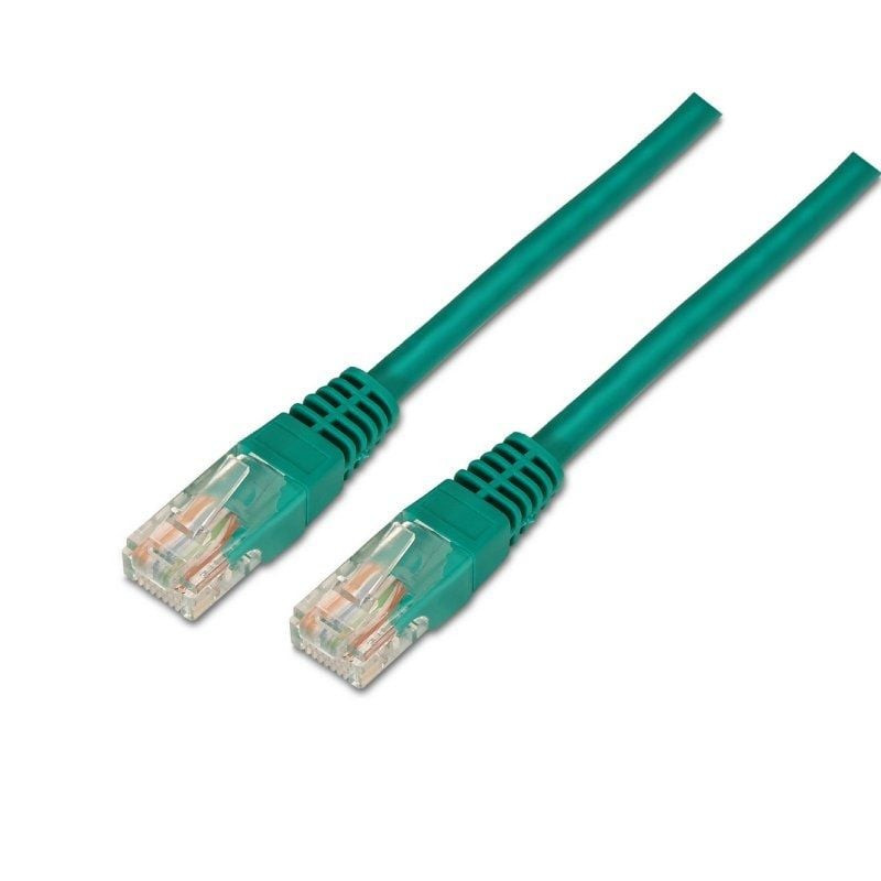Cable de red rj45 utp aisens a133-0194 cat.5e/ 1m/ verde