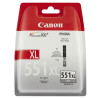 Cartucho de tinta original canon cli-551gy xl alta capacidad/ gris