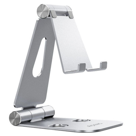 Soporte para smartphone/tablet aisens ms2pxl-092/ plata