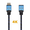 Cable alargador hdmi aisens a120-0452/ hdmi macho - hdmi hembra/ 1m/ negro/ azul