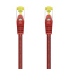 Cable de red rj45 sftp aisens a146-0468 cat.7/ 25cm/ rojo