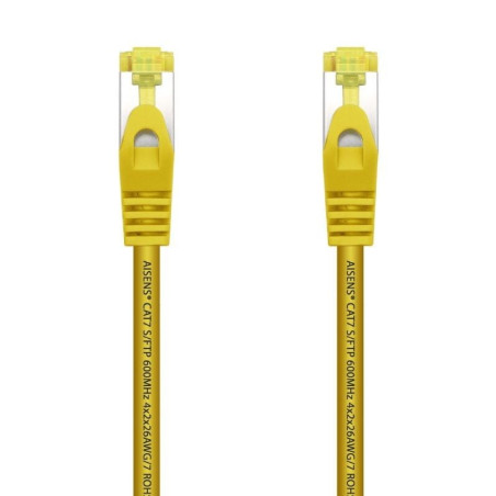 Cable de red rj45 sftp aisens a146-0473 cat.7/ 50cm/ amarillo