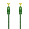 Cable de red rj45 sftp aisens a146-0480 cat.7/ 25cm/ verde