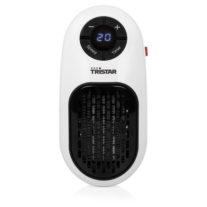Calefactor enchufe tristar ka-5084/ 400w/ termostato regulable