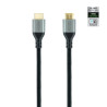 Cable hdmi 2.1 8k nanocable 10.15.8101/ hdmi macho - hdmi macho/ 1m/ certificado/ negro