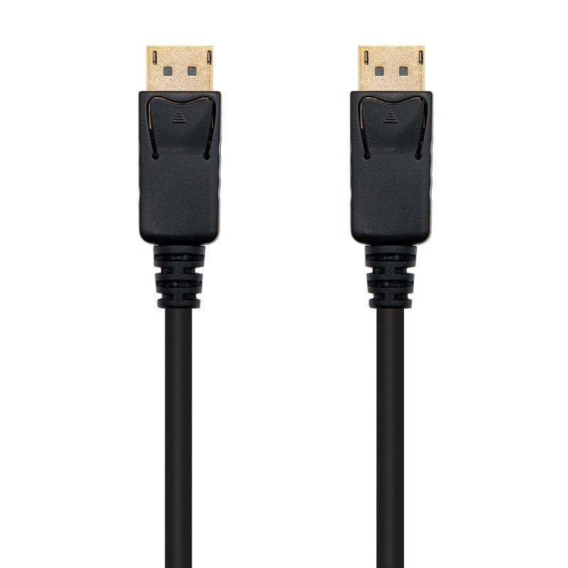 Cable displayport 1.2 4k nanocable 10.15.2301-l150/ displayport macho - displayport macho/ 1.5m/ negro