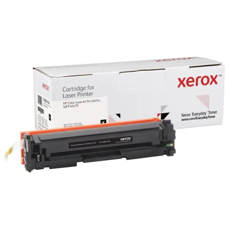 Tóner compatible xerox 006r04184 compatible con hp w2030a/ 2400 páginas/ negro