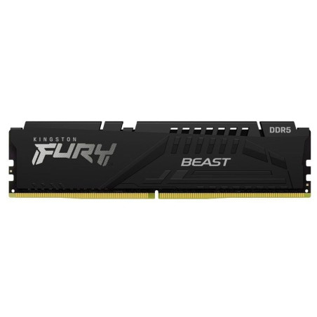 Memoria ram kingston fury beast 16gb/ ddr5/ 5200mhz/ 1.1v/ cl38/ dimm