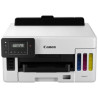 Impresora recargable canon maxify gx5050 megatank wifi/ dúplex/ blanca
