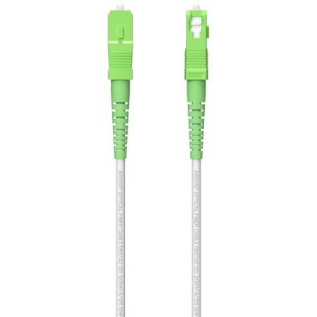 Bobina de fibra óptica g657a2 3.0 9/125 smf aisens a152-0619/ lszh/ 150m/ blanco